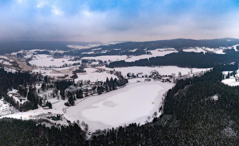 Orea Resort Devet Skal Vysocina Sněžné Dış mekan fotoğraf